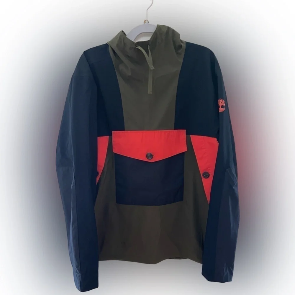 NWOT Timberland Men’s Ecoriginal Anorak Size Medium - Picture 2 of 8